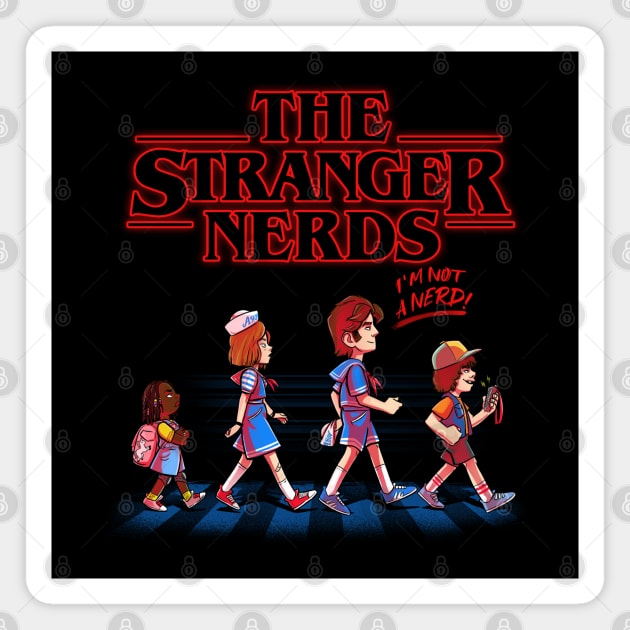 The Stranger Nerds Magnet by alemaglia